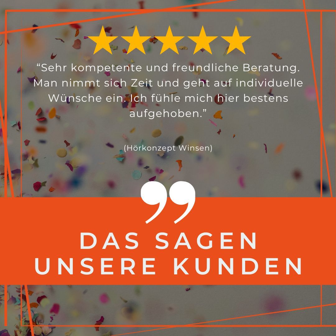 Vielen Dank für diese tolle Bewertung!

Es freut uns sehr, dass Sie sich bei uns so gut aufgehoben fühlen – genau dafür machen wir unseren Job. 🧡